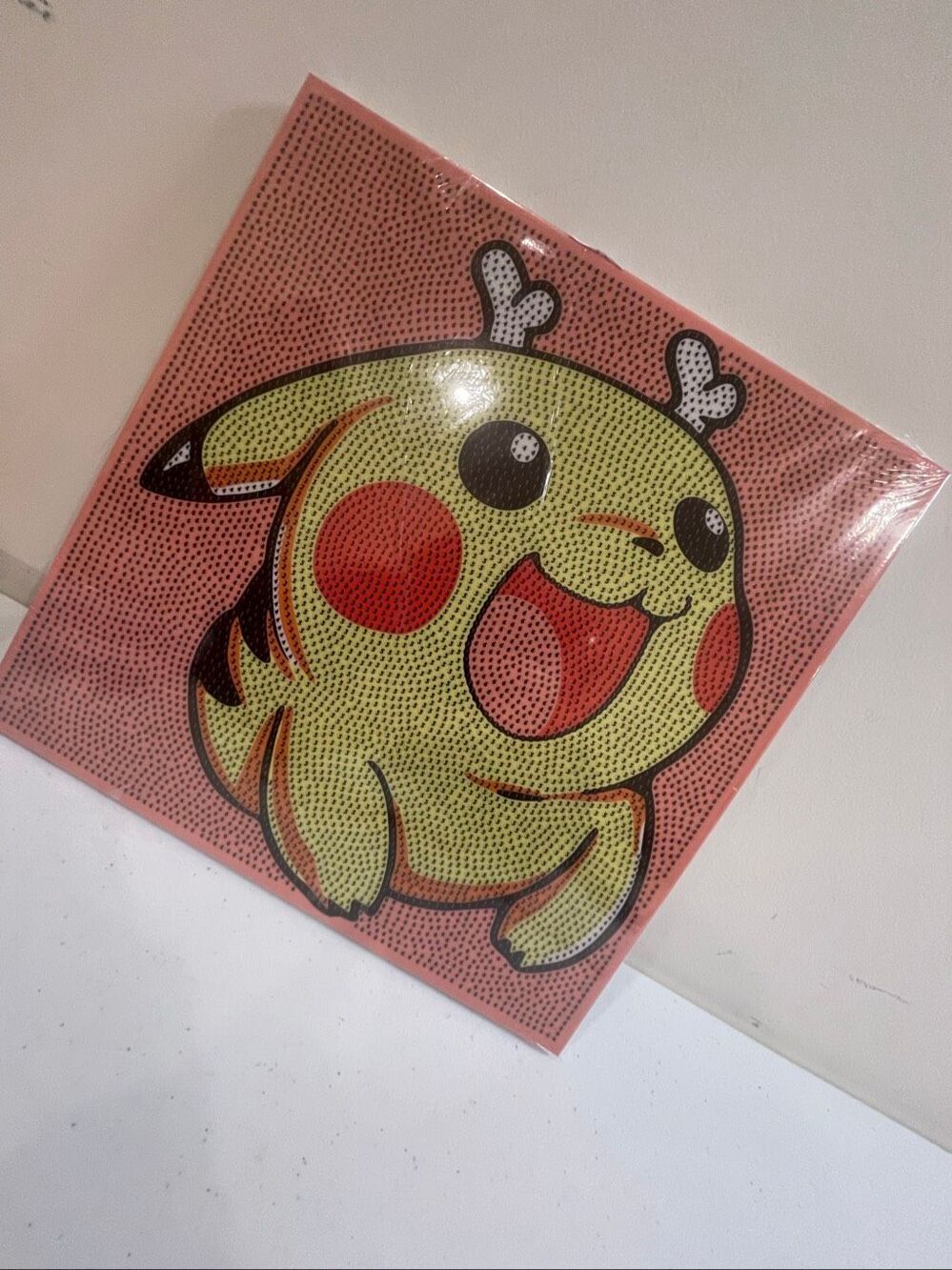 Pikachu Diamond Art 12x12 Bead Kit DIY Craft New Sealed